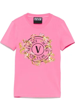 VERSACE T-Shirt mit Logo-Print