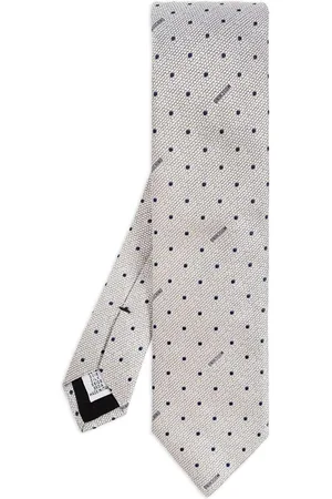 Moschino Krawatte mit Polka Dots