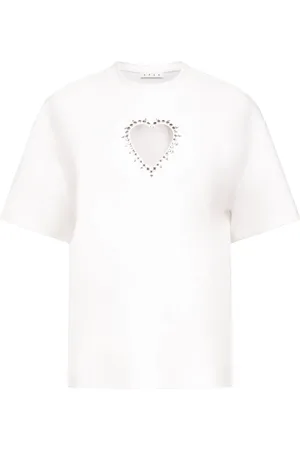 AREA Sweatshirt mit Kristallen
