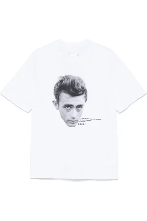 SACAI T-Shirt mit grafischem Print
