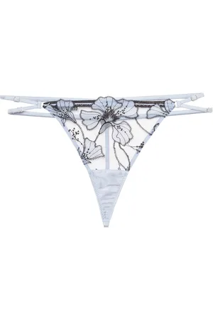FLEUR DU MAL Bestickter Harper G-String