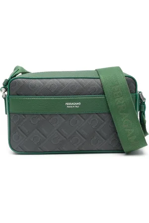 Salvatore Ferragamo Kuriertasche mit Gancini-Muster
