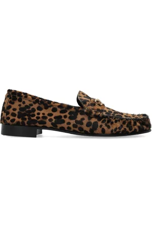 VERSACE Loafer mit Animal-Print