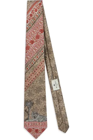 Etro Jacquard-Krawatte mit Paisleymuster