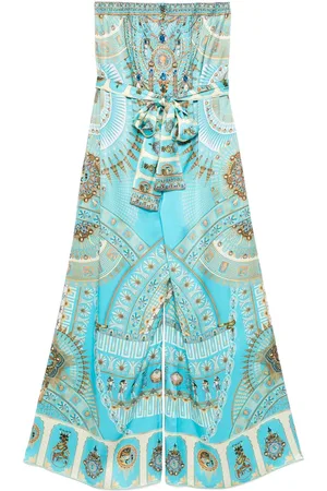 Camilla Schulterfreier Jumpsuit