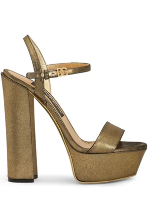 Dolce & Gabbana Sandalen mit Logo 145mm