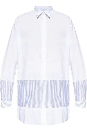 Maison Margiela Hemd mit gestreiften Einsätzen