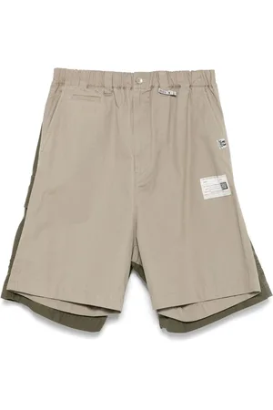 Maison Mihara Yasuhiro Cargo-Shorts im Layering-Look