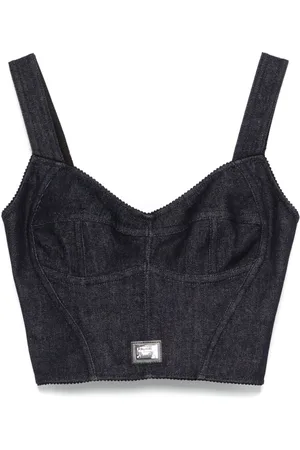 Dolce & Gabbana Top aus Denim