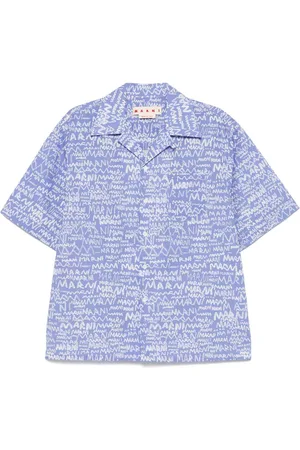 Marni Hemd mit Logo-Print