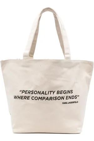 Karl Lagerfeld Tote Bag aus Baumwolle