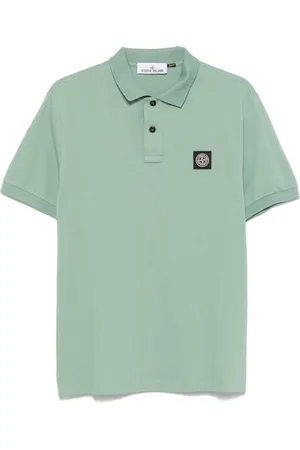 Stone Island Poloshirt aus Piqué