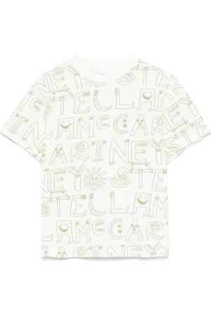 Stella McCartney T-Shirt mit Logo-Print