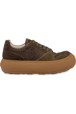 Moschino Sneakers mit Faux Fur