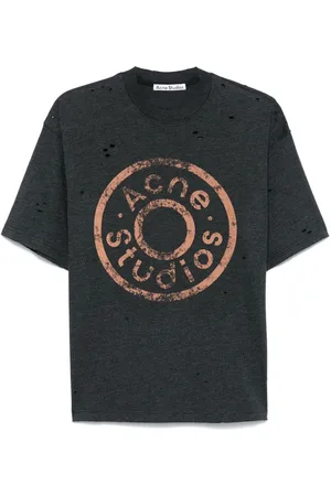 Acne Studios T-Shirt mit Logo-Print