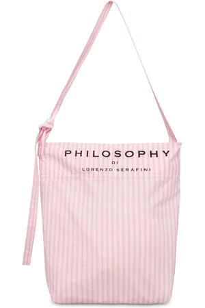 Serafini Gestreifte Strandtasche