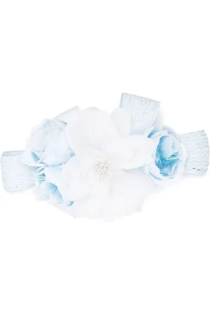 COLORICHIARI Haarspange mit Blumen-Applikation