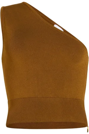 Patou Einschultriges Strickoberteil