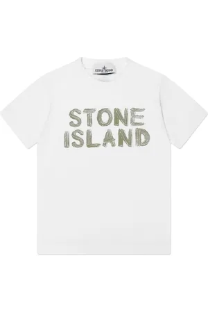 Stone Island T-Shirt mit Logo-Print