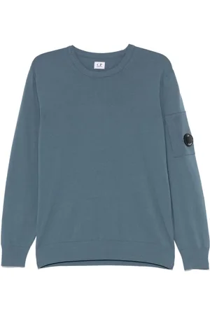 C.P. Company Pullover mit Lens-Detail