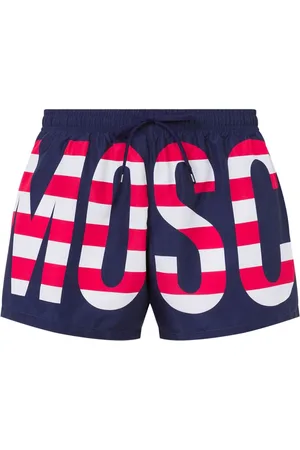 Moschino Badeshorts mit Logo-Print