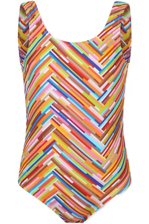 Missoni Badeanzug mit Zickzack-Print
