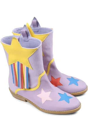 Stella McCartney Stiefel mit Sternapplikation