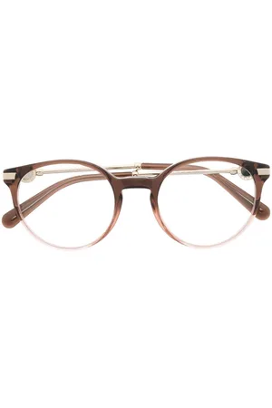 Bvlgari Brille mit rundem Gestell