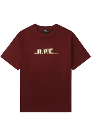 A.P.C. T-Shirt mit Logo-Print