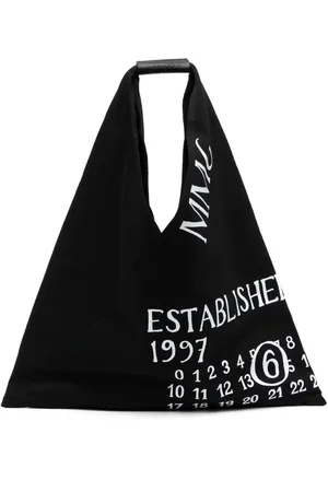 Maison Margiela Schultertasche mit Logo-Print