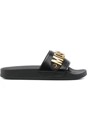 Moschino Pantoletten mit Logo