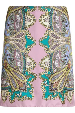 Etro Rock mit Paisley-Print