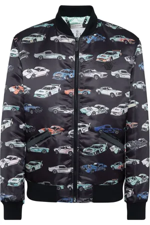 Philipp Plein Cars Racing Bomberjacke