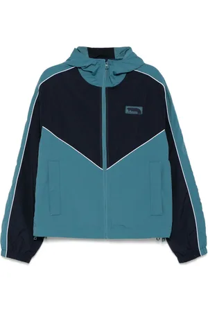 Maison Kitsuné Kapuzenjacke mit Kontrastpaspeln