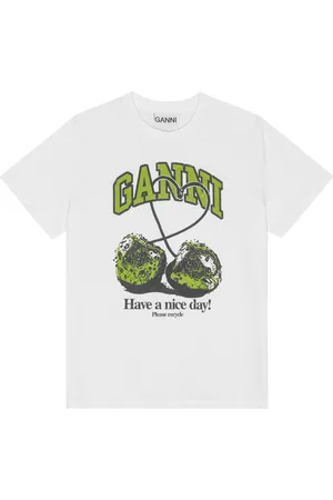 Ganni T-Shirt mit Print