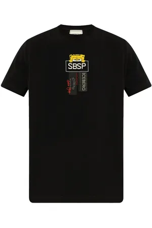 Iceberg T-Shirt mit SpongeBob-Print