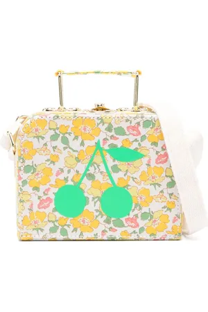 BONPOINT Schultertasche mit Blumen-Print