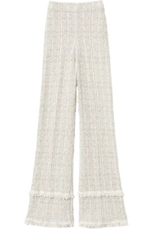 Twin-Set Bouclé-Hose aus Lurex