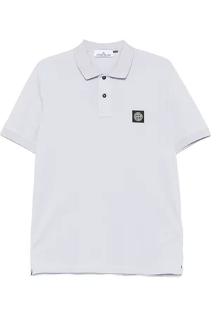 Stone Island Poloshirt aus Piqué