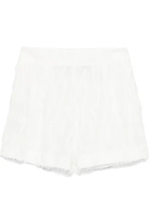 FEDERICA TOSI Shorts mit Applikation