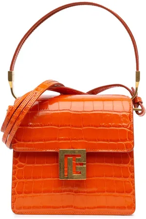 Balmain 2010-2024 Ely Satchel-Tasche mit Prägung