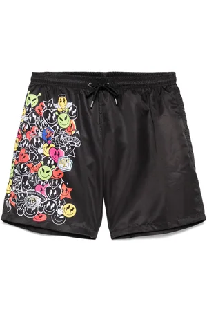 Philipp Plein Badeshorts mit Print