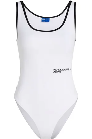 Karl Lagerfeld Body mit Logo-Stickerei