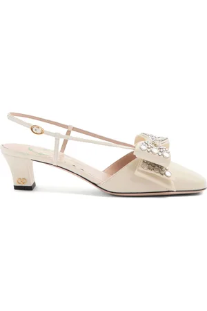 VALENTINO GARAVANI Bowow Slingback-Pumps 45mm