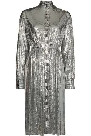 Paco rabanne Kleid mit Stehkragen