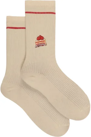 Bally Socken mit Kuchenmotiv