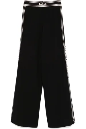 Elisabetta Franchi Hose mit Kontrastband