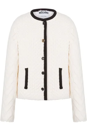 Moschino Jacke mit Kontrastpaspeln