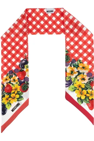 Moschino Schal mit Blumen-Print