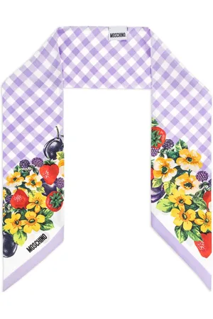 Moschino Schal mit Blumen-Print